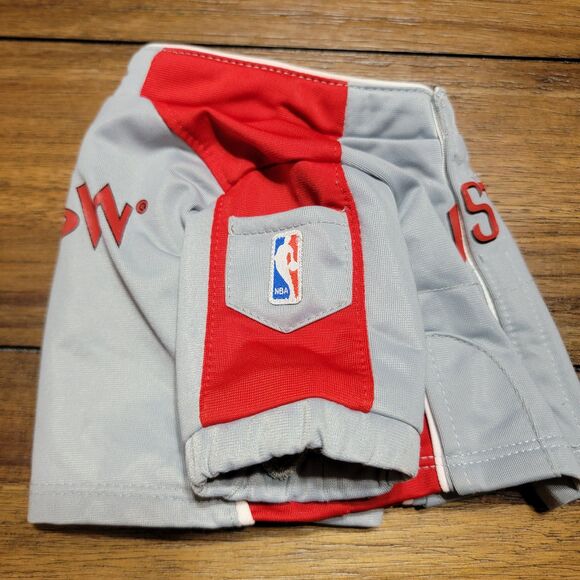 BAB Build A Bear Workshop Houston Rockets Basketball Jacket & Shorts - NWT - Picture 4 of 8